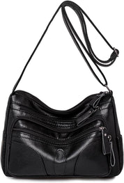 Lana | Wasserdichte Leder Schultertasche