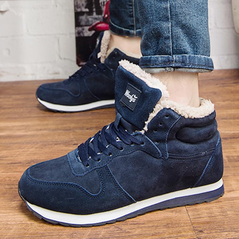 Gavin | Unisex vinter-sneakers med foder - Moderiktiga och bekväma