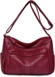 Lana | Wasserdichte Leder Schultertasche