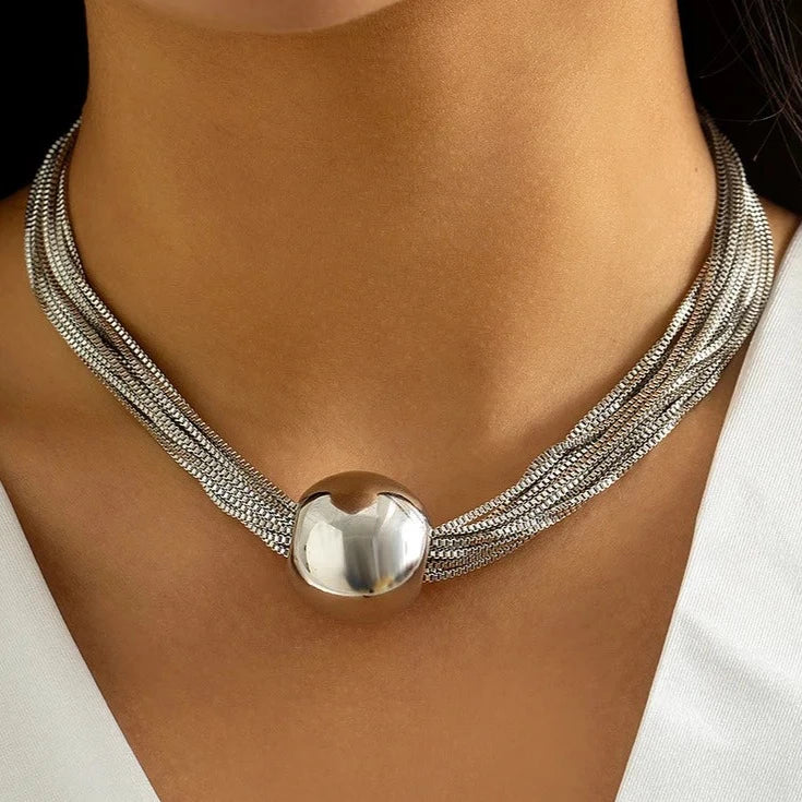 Greta | Glänsande halsband för elegant stil