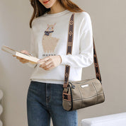 Sophie | Kompakt trippel-zip crossbodyväska