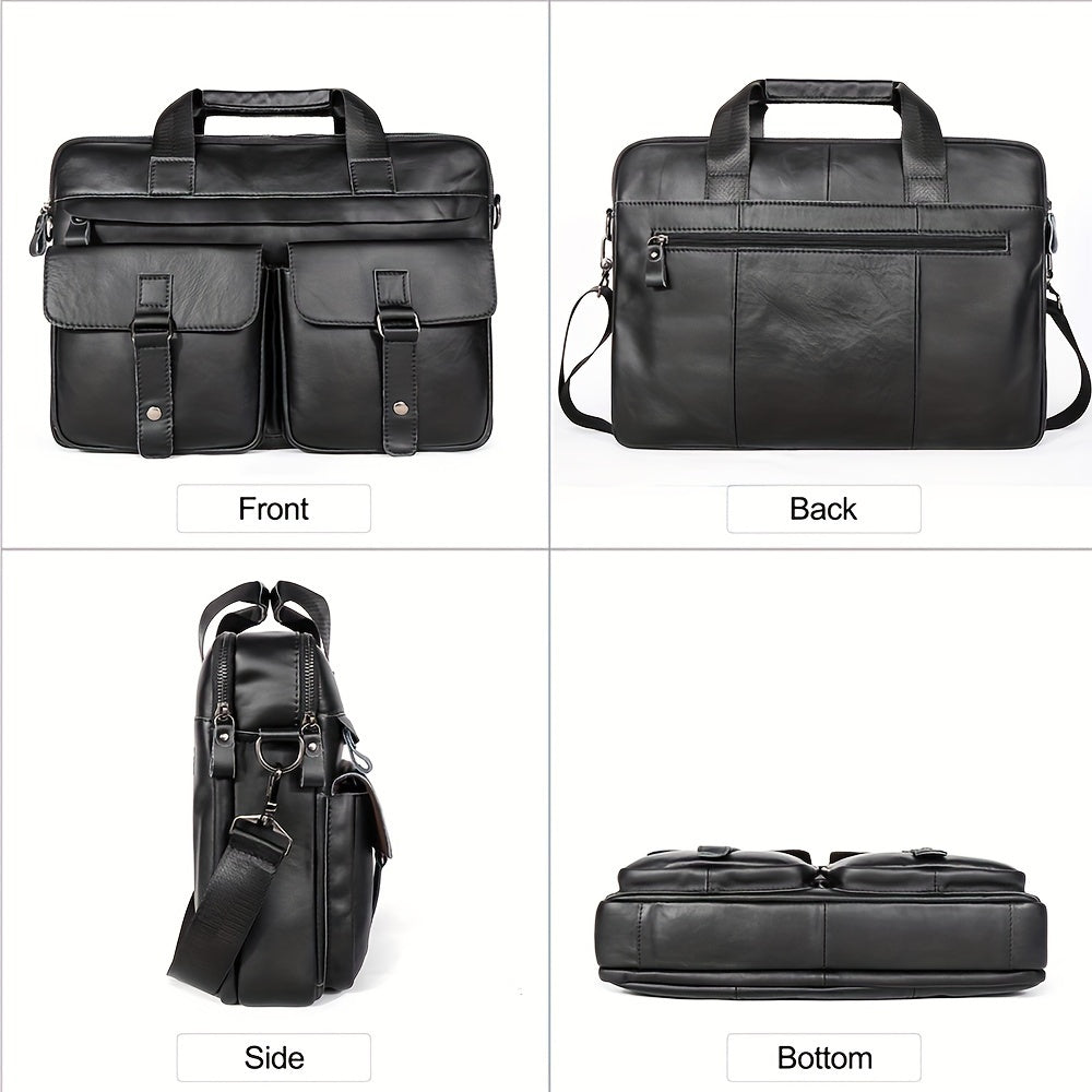 Leo | Stor kapacitet Crossbody Messenger laptopväska
