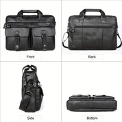 Leo | Stor kapacitet Crossbody Messenger laptopväska