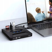 7-in-1 externer DVD-Player-tragbarer CD/DVD-RW-Autor mit Hochgeschwindigkeitsdatenübertragung 5