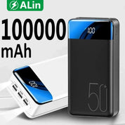 70000 mAH große Kapazitätsbanken Mobiltelefon superschnelles Laden Mobiles Power Tablet Mobiler Computer External Netzteil 3