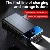 70000 mAH große Kapazitätsbanken Mobiltelefon superschnelles Laden Mobiles Power Tablet Mobiler Computer External Netzteil 5