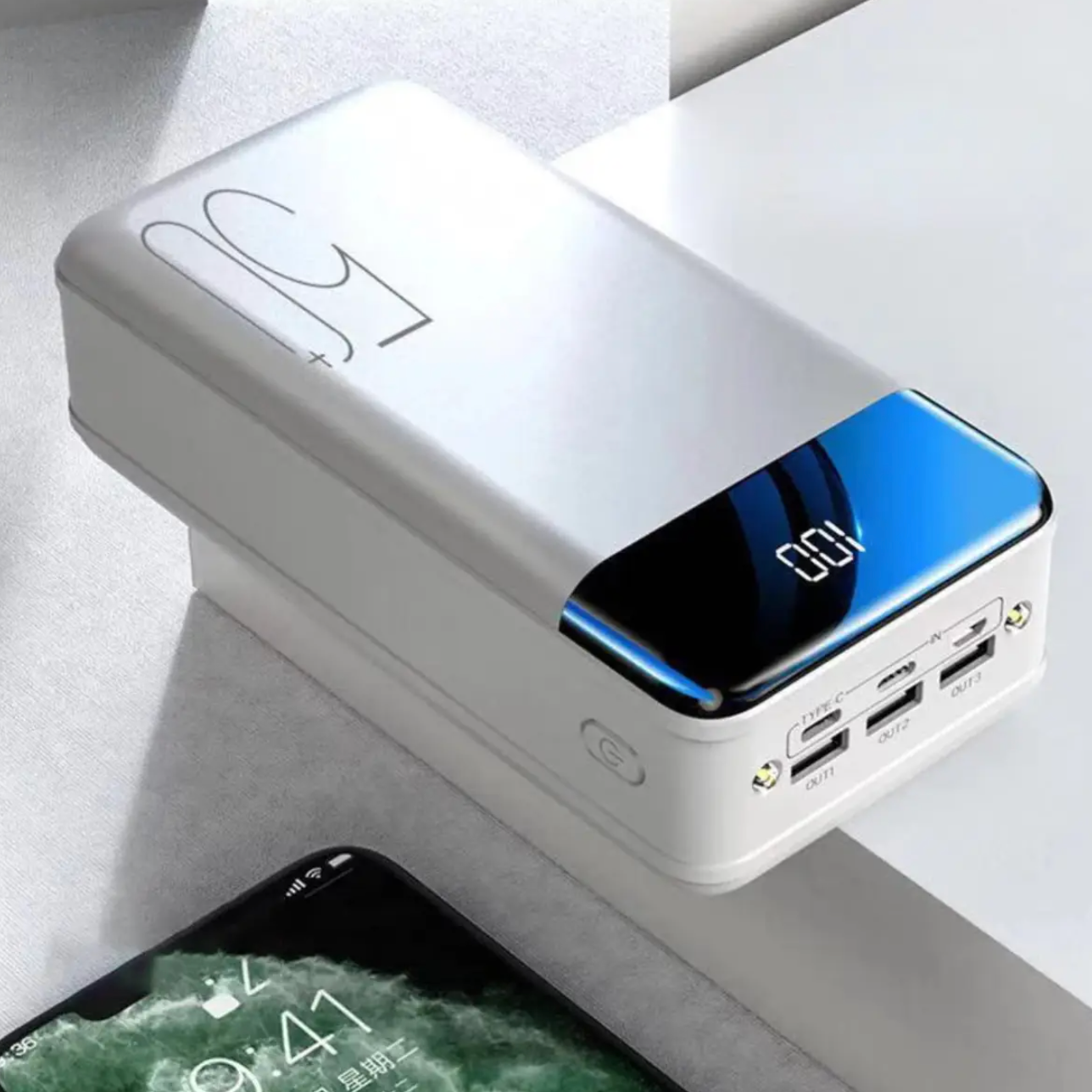 70000 mAH große Kapazitätsbanken Mobiltelefon superschnelles Laden Mobiles Power Tablet Mobiler Computer External Netzteil 7