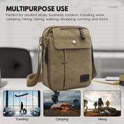 Finn | Canvas Explorer Mini axelväska