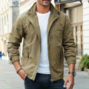 Wasserdichte Cargo-Jacke – Atmungsaktiver und Modischer Stil