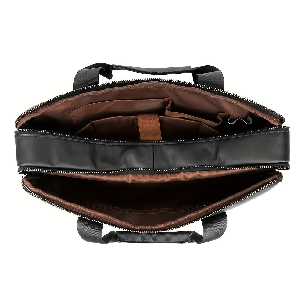 Leo | Stor kapacitet Crossbody Messenger laptopväska