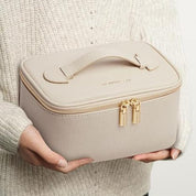 Dalia | Damen Deluxe Leder Reise Kosmetiktasche