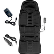 8 Modus -Massage -Stuhlpolster mit beheiztem Nackenkissen für Auto und Zuhause 2