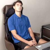 8 Modus -Massage -Stuhlpolster mit beheiztem Nackenkissen für Auto und Zuhause 4