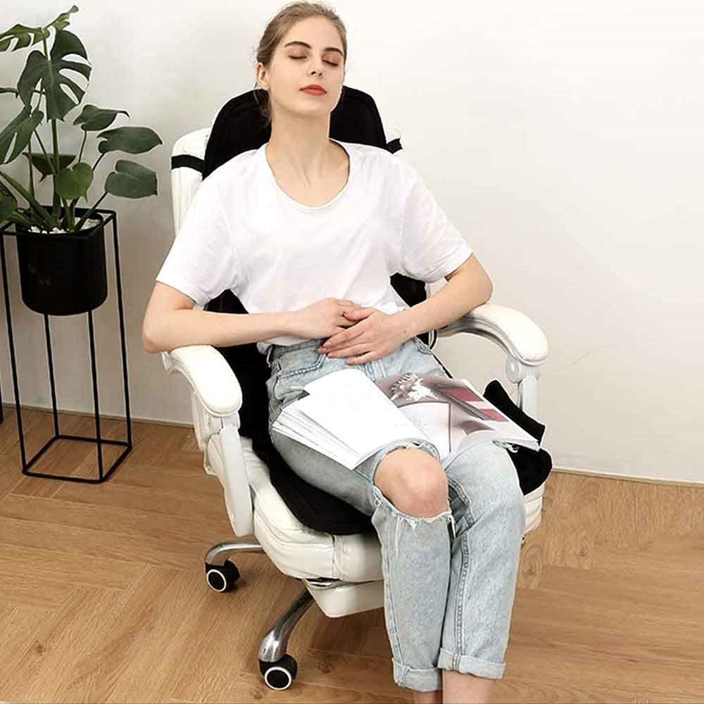 8 Modus -Massage -Stuhlpolster mit beheiztem Nackenkissen für Auto und Zuhause 6