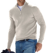 MORRIS | Eleganter und raffinierter Herren-Pullover mit Reißverschluss