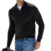 MORRIS | Eleganter und raffinierter Herren-Pullover mit Reißverschluss
