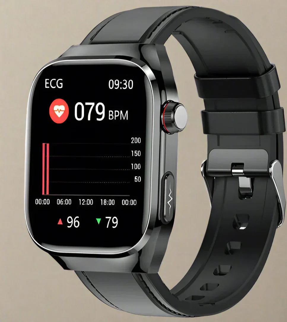 Advanced Health Smartwatch mit EKG, Blutzuckerüberwachung, 2,04-Zoll-AMOLED-Display-wasserdichte Fitness-Tracker 1