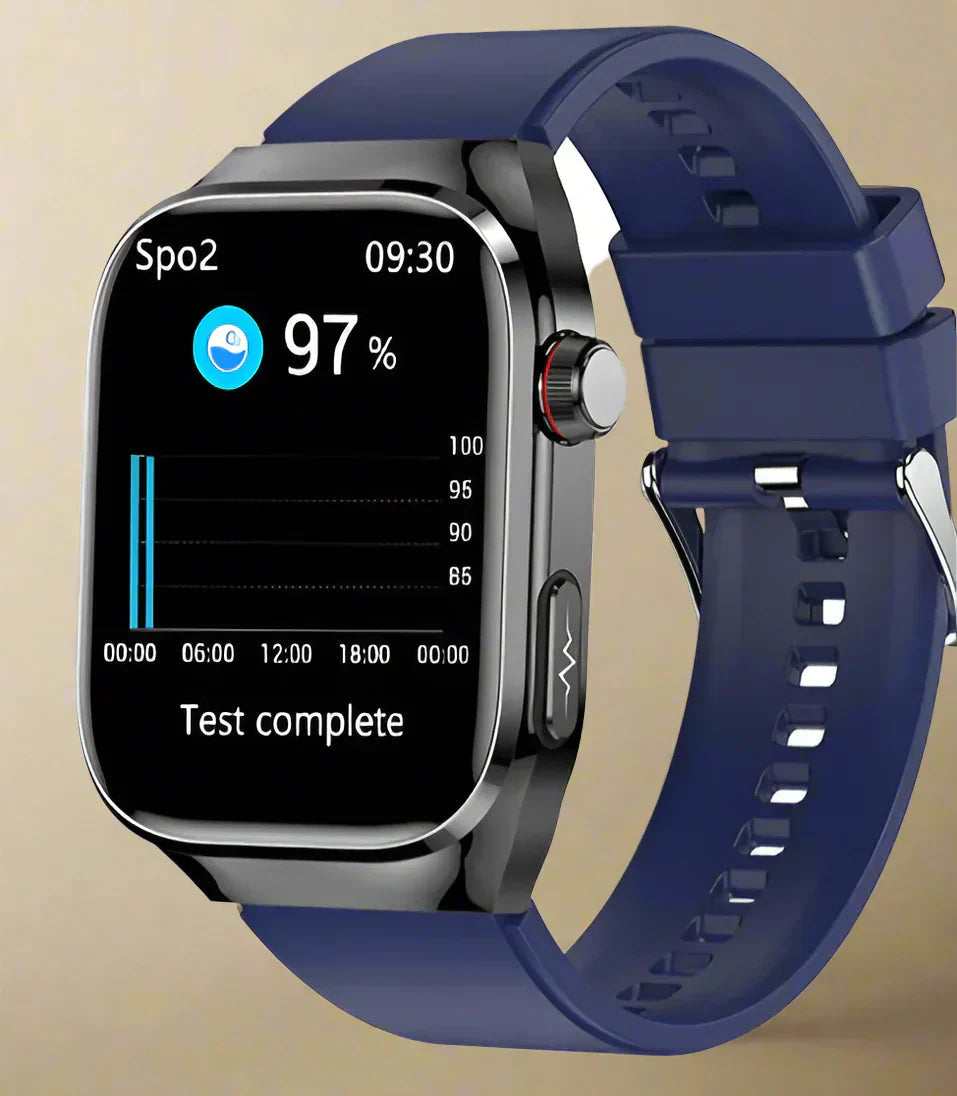 Advanced Health Smartwatch mit EKG, Blutzuckerüberwachung, 2,04-Zoll-AMOLED-Display-wasserdichte Fitness-Tracker 11