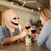 Alien Maske No Face Man Kopfbedeckung Halloween Party 1