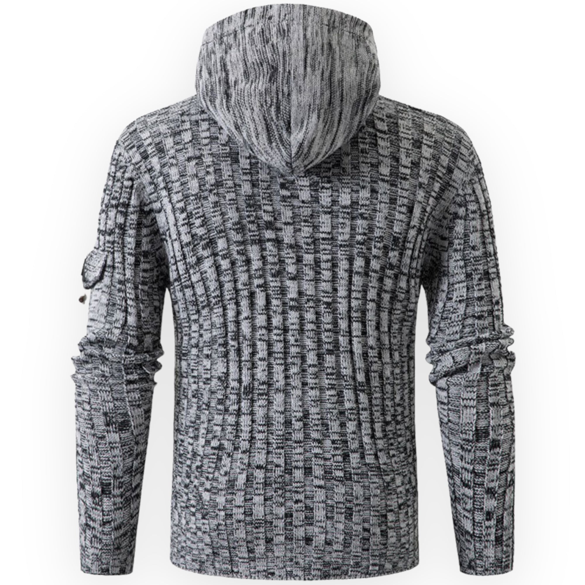 AlpineTrail Herren stylischer warmer Fleece-Hoodie 4