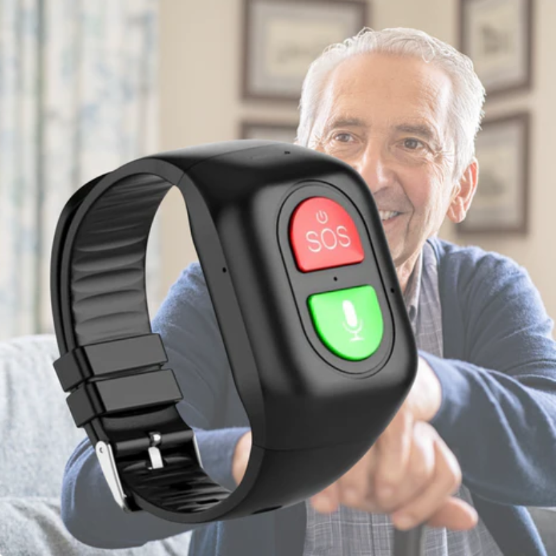 Ältere GPS-Smartwatch – 4G-SOS-Tracker, Gesundheitsüberwachung & Notfallwarnungen 1
