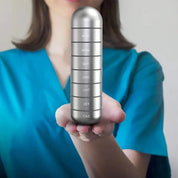 Aluminium 7 Tage tragbarer Pillenorganisator für das Reisen, Pill -Box -Pillenbehälter 5