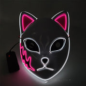 Anime Peripherie Comic Ausstellung Event Mädchen Niedlich Cosplay Leuchtende Maske 4