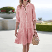 Anna - gestreiftes Sommerkleid 4
