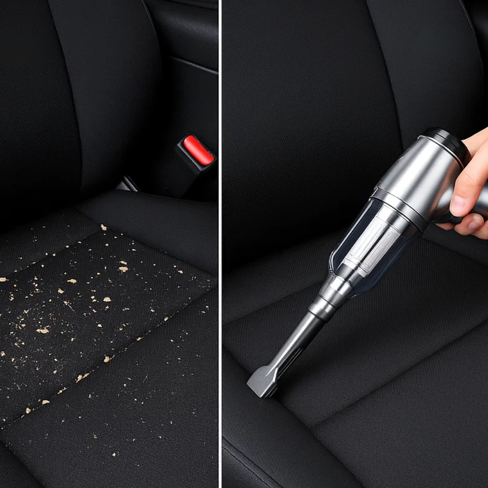 Auto -Staubsauger - leistungsstarker und kompaktes Auto Vac für schnelle Reinigung 2