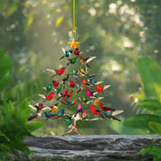 AvianDelight | Bunter Vogelschmuck für den Weihnachtsbaum 4