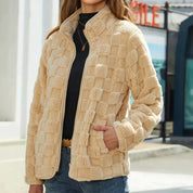 Nikki | Stilfull kort fleecejacka för en trendig look