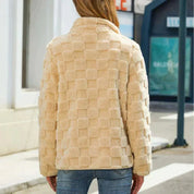 Nikki | Stilfull kort fleecejacka för en trendig look