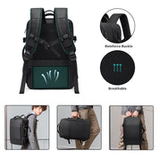 BANGE 35–45 l Reiserucksack, Handgepäck-Rucksack, strapazierfähige, umwandelbare Reisetasche, passend für 17,3-Zoll-Laptops, für Männer und Frauen 3