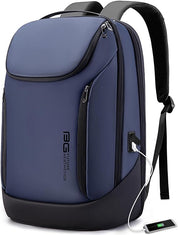 BANGE Business Wasserdichter Rucksack Geeignet für 15,6 Zoll Laptop Rucksack mit USB-Aufladung 9