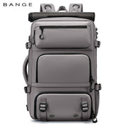 BANGE Multifunktions-Reiserucksack mit abnehmbarem Diebstahlschutz und Schuhfächern 10