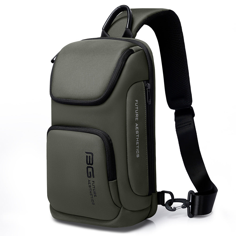 BANGE NEW Style Umhängetasche 5 Farben Sling Bag für Männer und Frauen 6