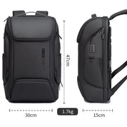 BANGE Neuer USB-Ladeanschluss passend für 15,6-Zoll-Laptop-Rucksack für Männer 3