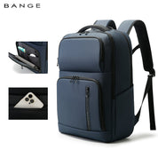 BANGE Neuer organisierter wasserdichter Pendler-Business-Schulrucksack 10