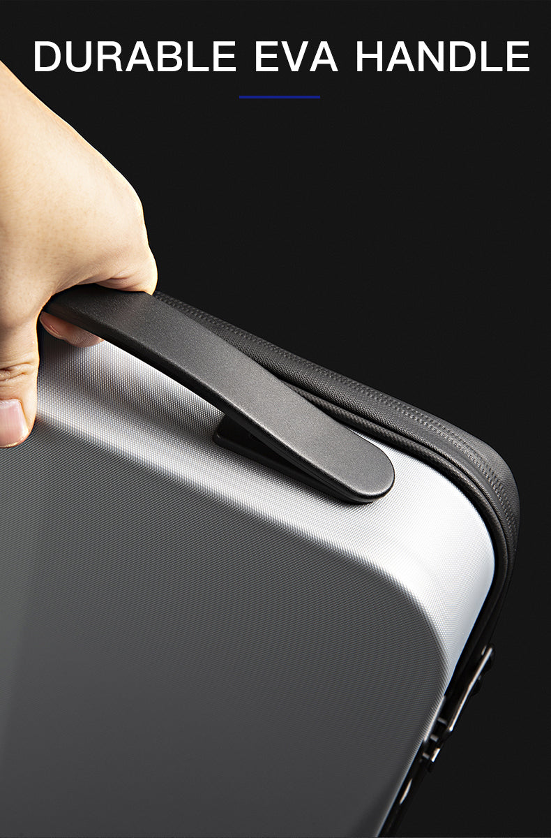BANGE Tech Diebstahlsicherer Hartschalen-Business-Rucksack mit TSA-Schloss und USB-Ladeanschluss 8