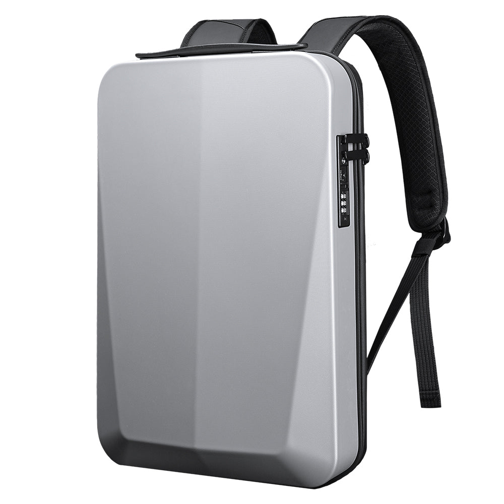BANGE Tech Diebstahlsicherer Hartschalen-Business-Rucksack mit TSA-Schloss und USB-Ladeanschluss 9