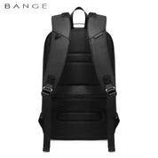 BANGE modischer, schlanker, wasserdichter Laptop-Rucksack für Männer, passend für 15,6 Zoll 3