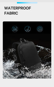Bange Laptop-Rucksack 15 Zoll Super Slim Extension Herren Anti-Diebstahl-Rucksack 7