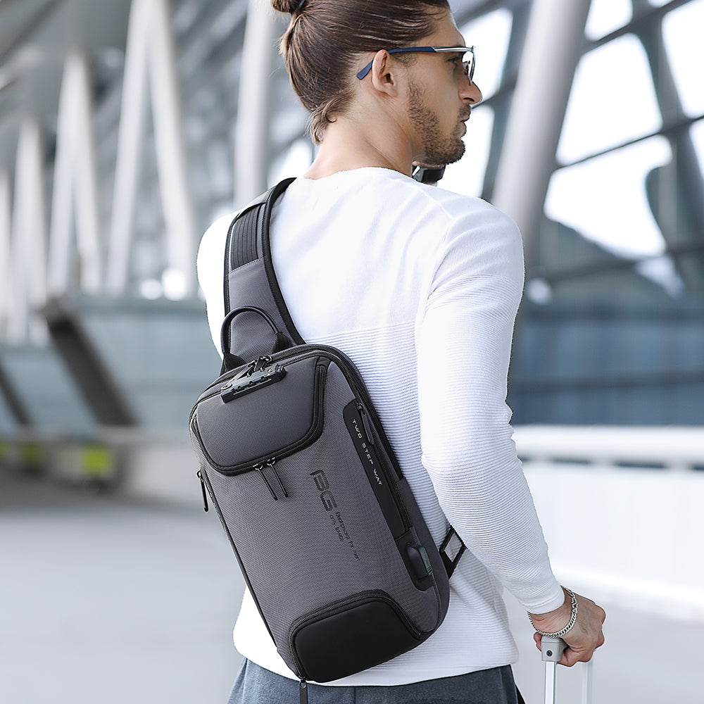 Bange Neue Anti-Diebstahl-Schultertasche für Männer 2