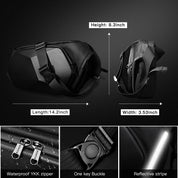 Bange Neue Sling Bag, wasserdichte Reise-Crossbody für Herren 4