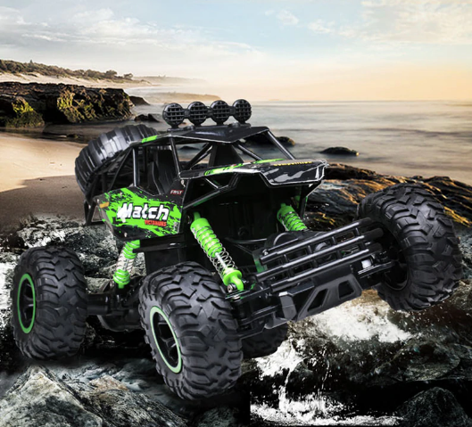 BeastTrek X4 4x4 RC Monstertruck – Offroad-Ferngesteuertes Auto mit leistungsstarkem Motor 4