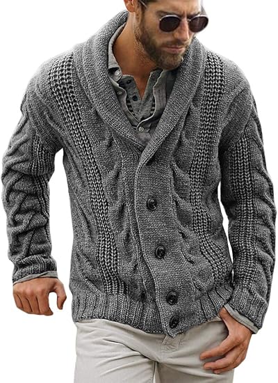 Bequeme Herren-Strickjacke - Lucas 10