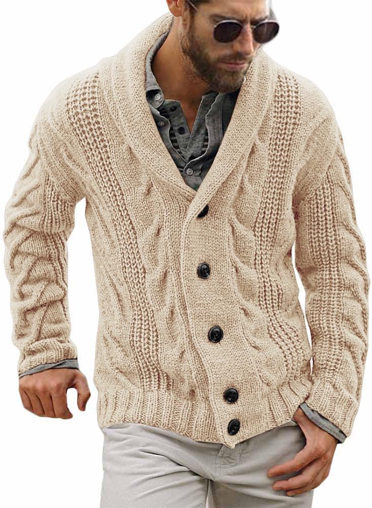 Bequeme Herren-Strickjacke - Lucas 17