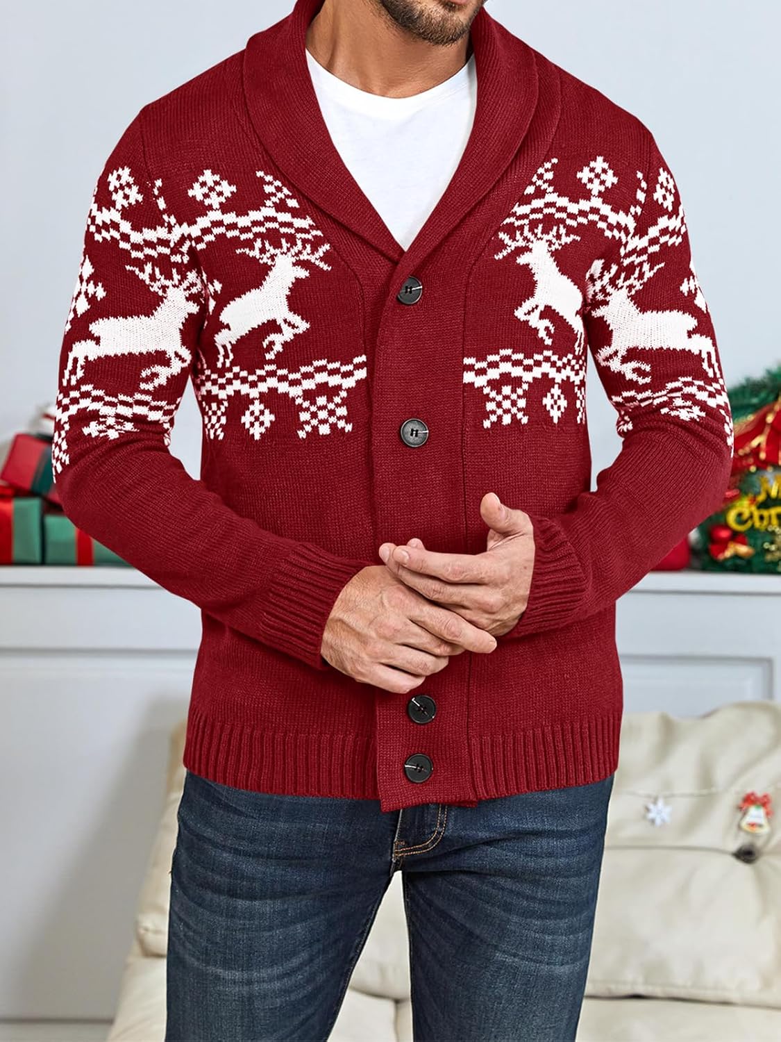 Bequeme Herren-Strickjacke - Lucas 4