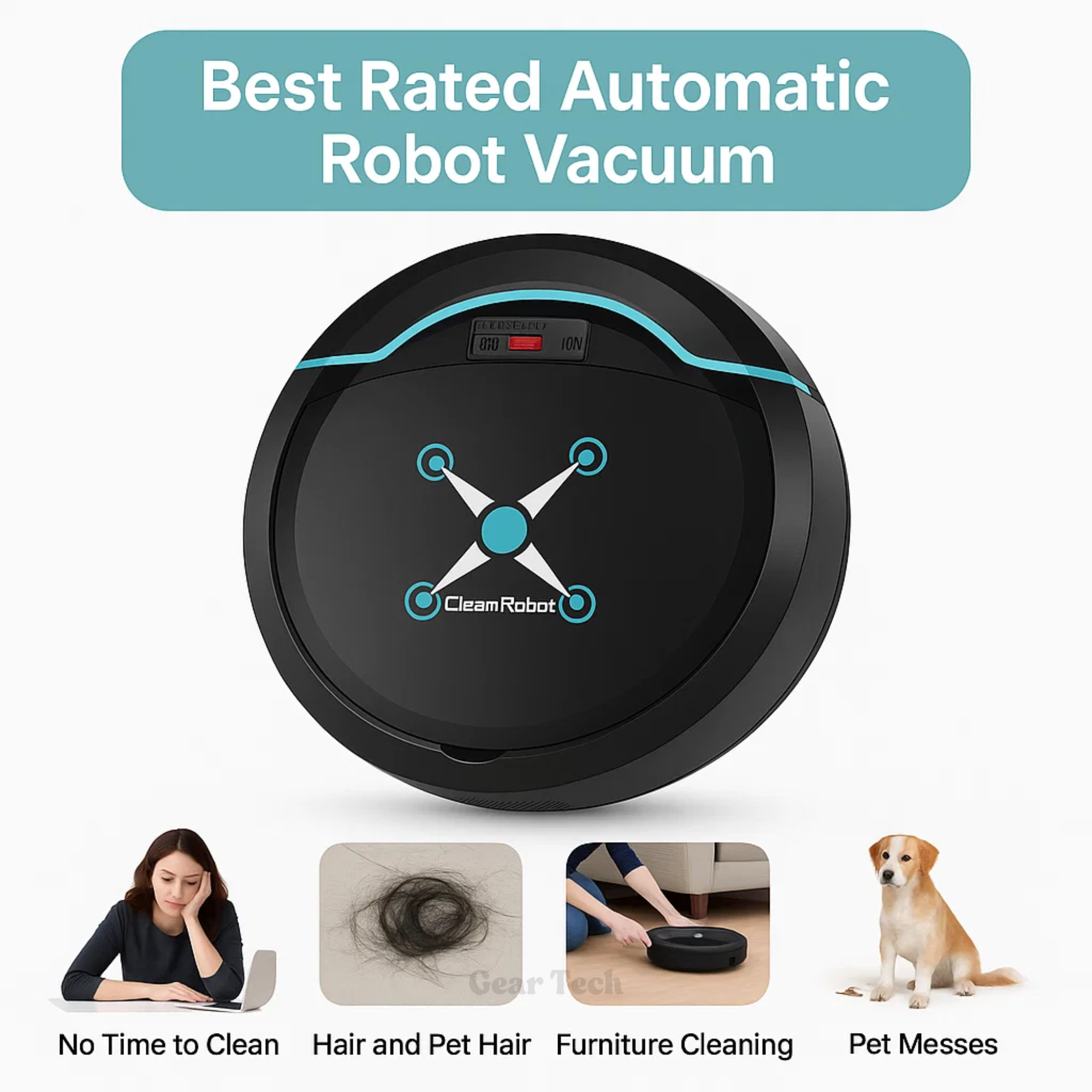 Beste automatische Roboter -Vakuumautonom -Top -Impfstoffreiniger und Mopp 7