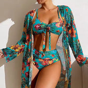 Bikini -Set mit verstellbaren Gurten und bequemen Anpassungen 0